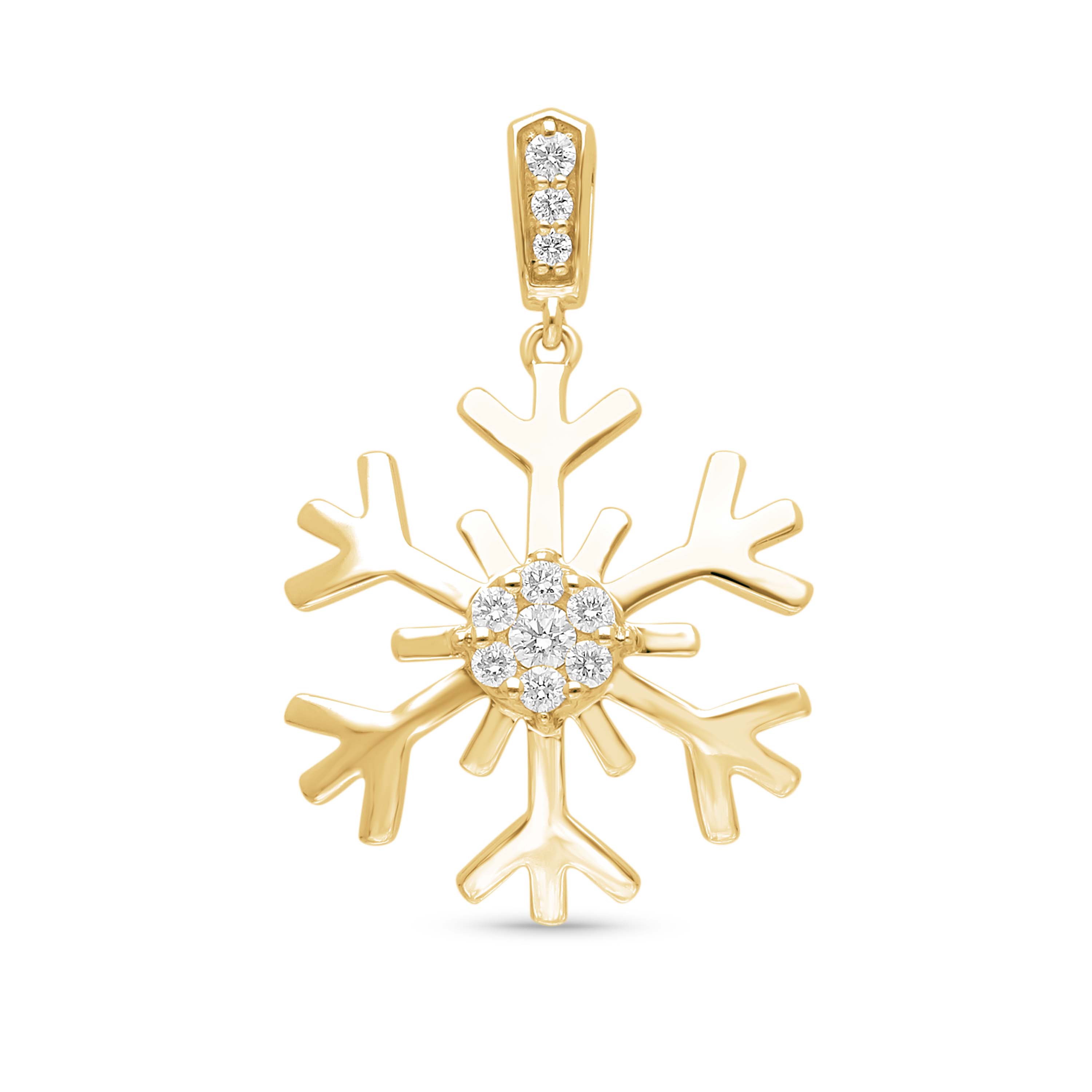 Snowflake Spark Pendant